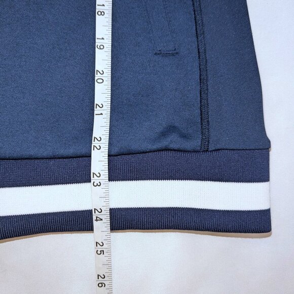 Le Coq Sportif | Navy Blue Spell Out French Active Zip Up Hoodie | Size Large - Picture 13 of 14
